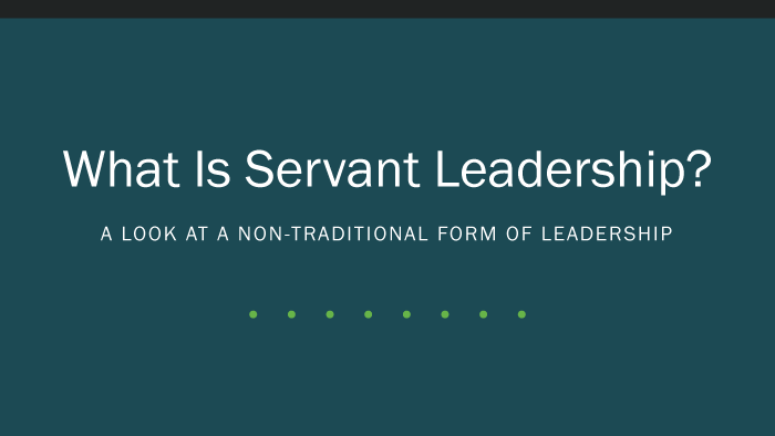 Servant Leadership