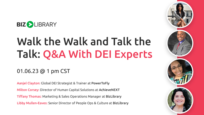 Walk the Walk and Talk the Talk: Q&A With DEI Experts