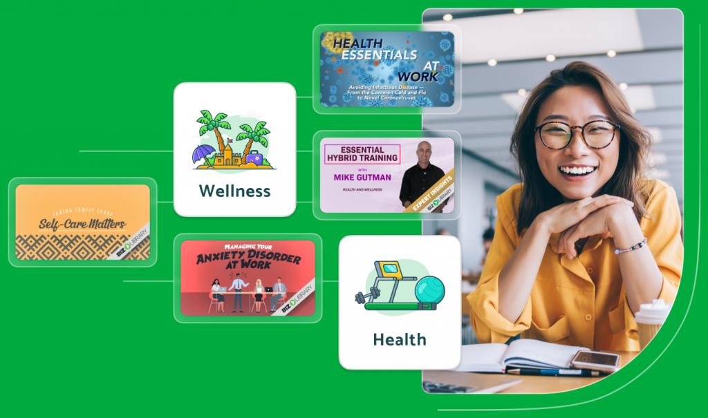 health and wellness learning content from bizlibrary
